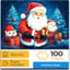 100 pcs Santa Christmas Jigsaw Puzzle