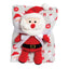 2-Piece Blanket and Santa Plush Doll
