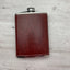 Leather Stainless Steel Flask | 8oz