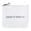 Wedding Survival Kit | Canvas Zip Bag